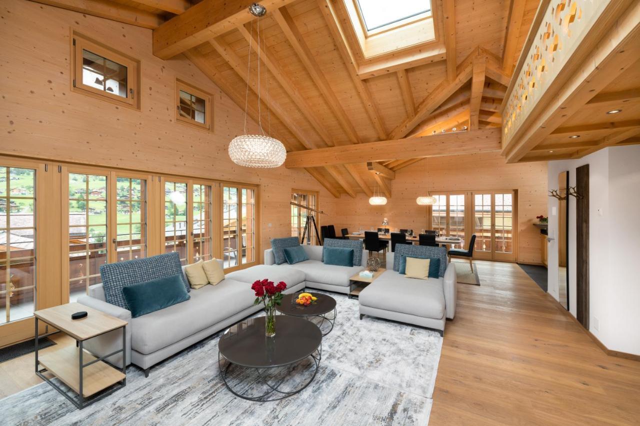 Chalet Alia And Apartments-Grindelwald By Swiss Hotel Apartments エクステリア 写真