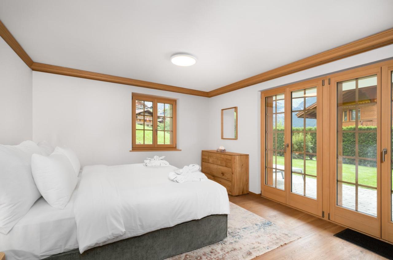 Chalet Alia And Apartments-Grindelwald By Swiss Hotel Apartments エクステリア 写真