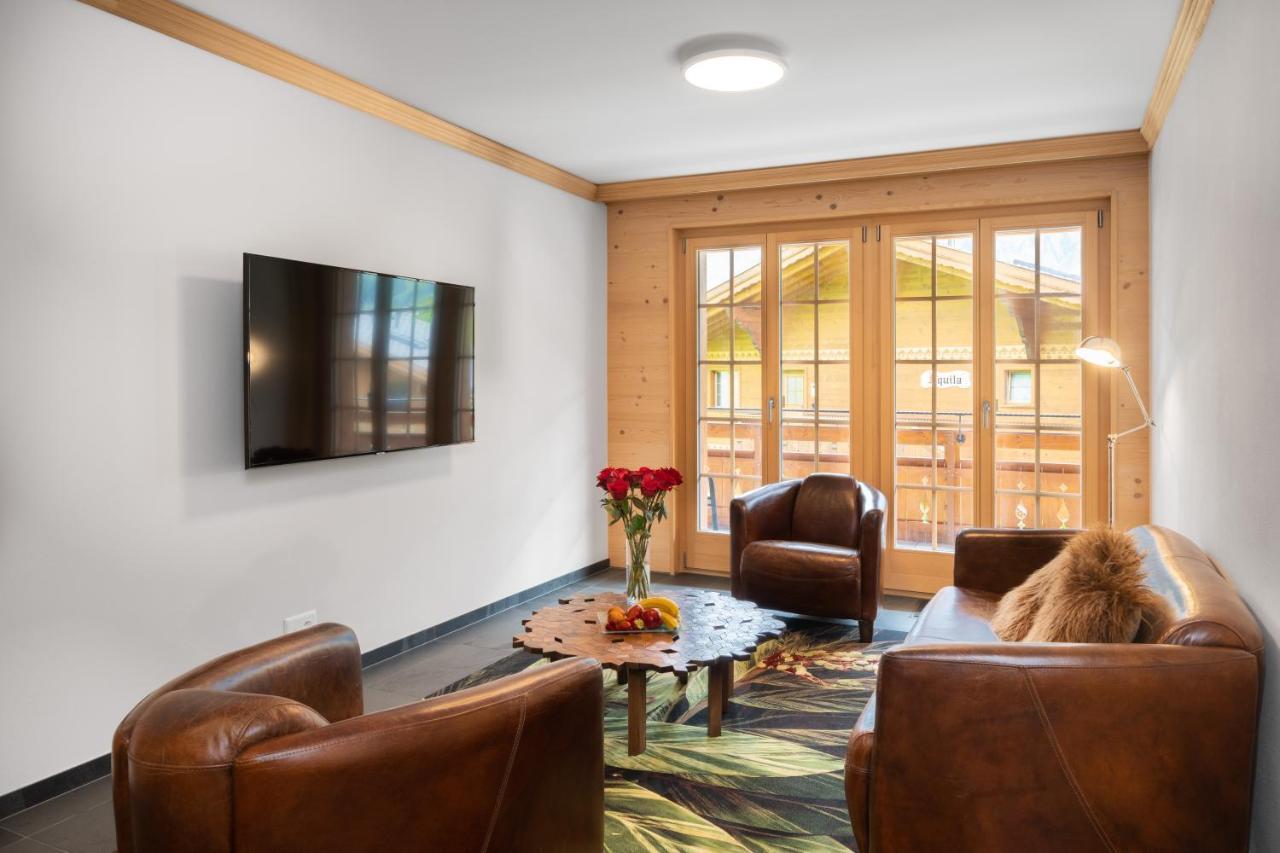 Chalet Alia And Apartments-Grindelwald By Swiss Hotel Apartments エクステリア 写真