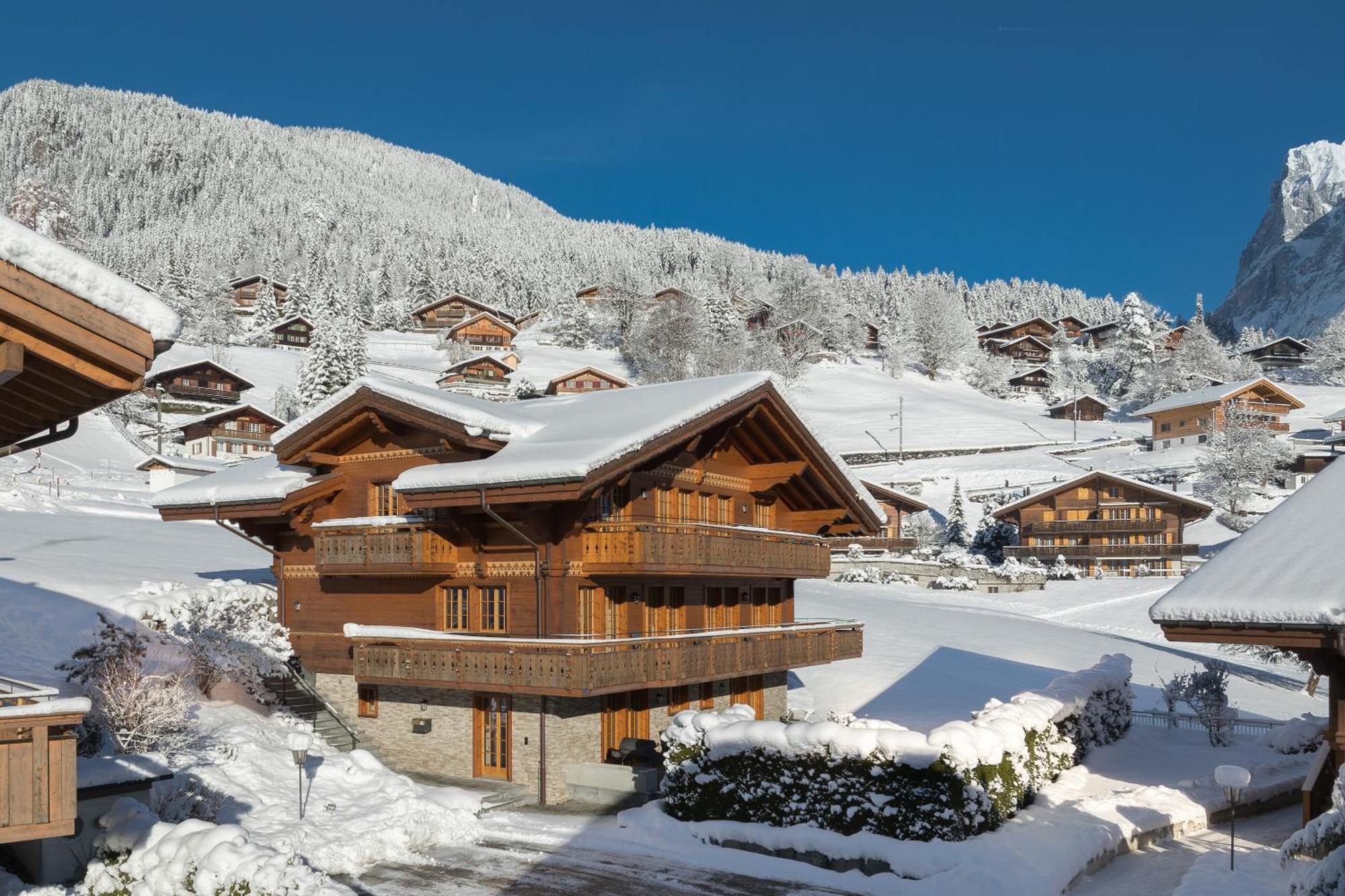 Chalet Alia And Apartments-Grindelwald By Swiss Hotel Apartments エクステリア 写真