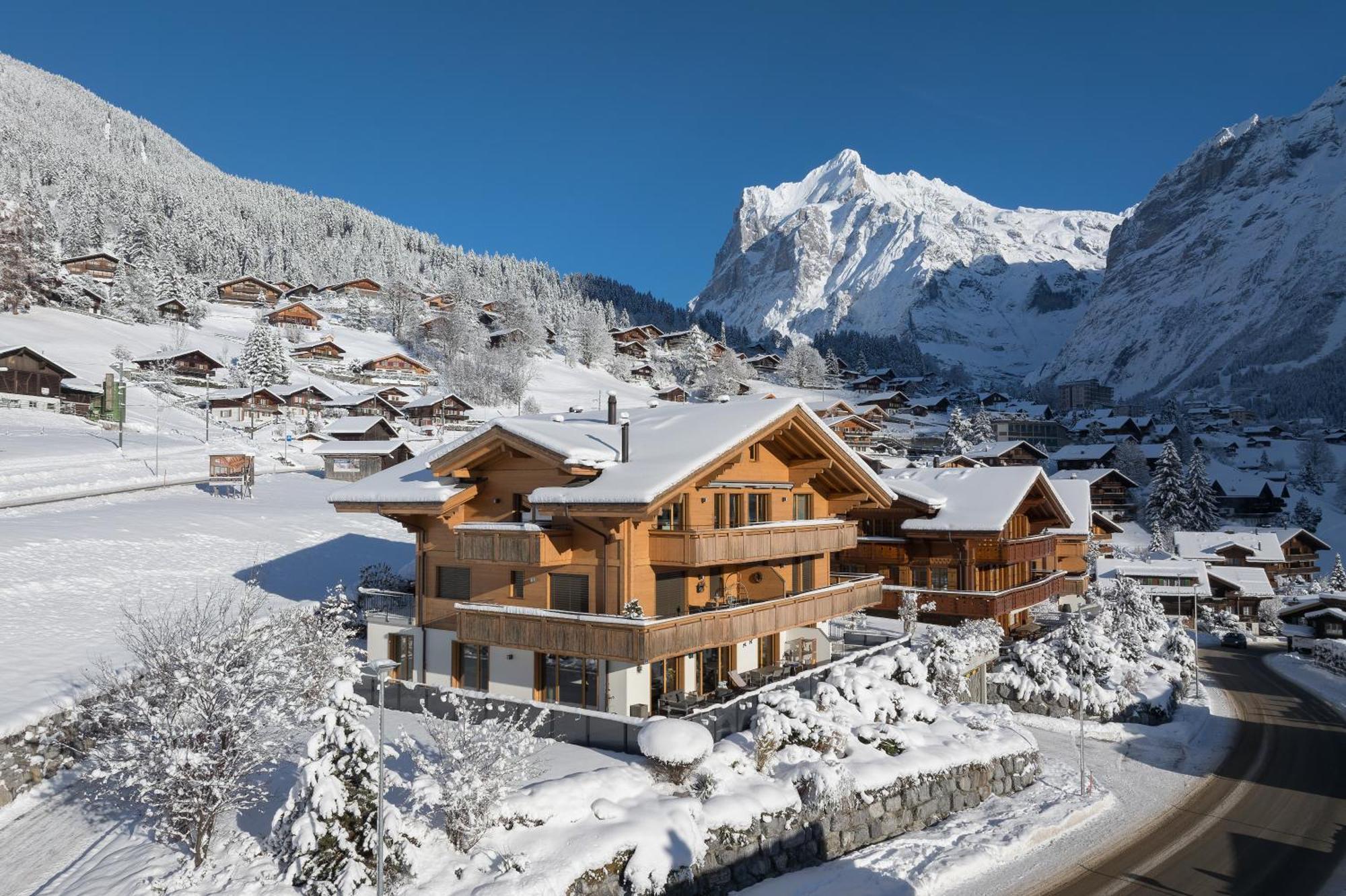 Chalet Alia And Apartments-Grindelwald By Swiss Hotel Apartments エクステリア 写真