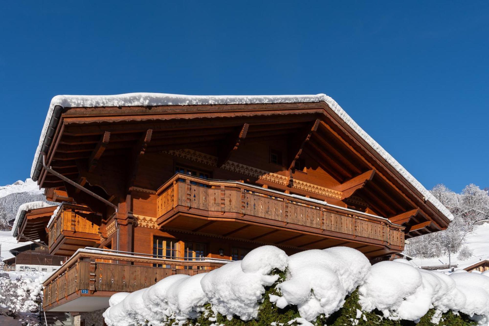Chalet Alia And Apartments-Grindelwald By Swiss Hotel Apartments エクステリア 写真