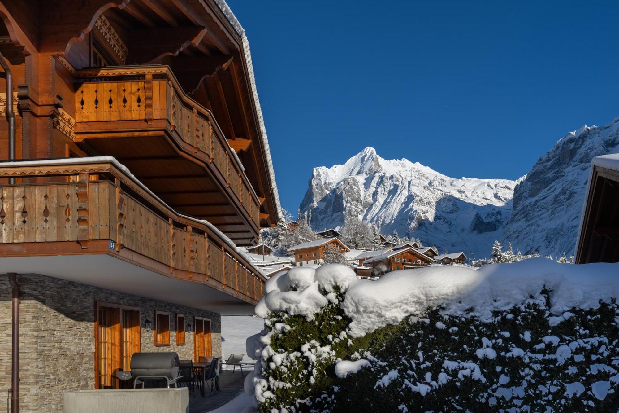 Chalet Alia And Apartments-Grindelwald By Swiss Hotel Apartments エクステリア 写真
