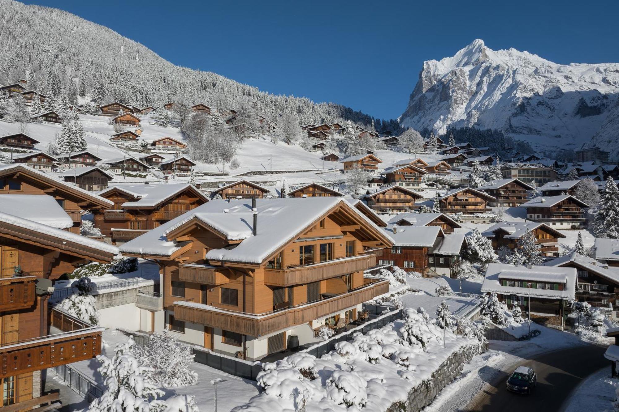 Chalet Alia And Apartments-Grindelwald By Swiss Hotel Apartments エクステリア 写真